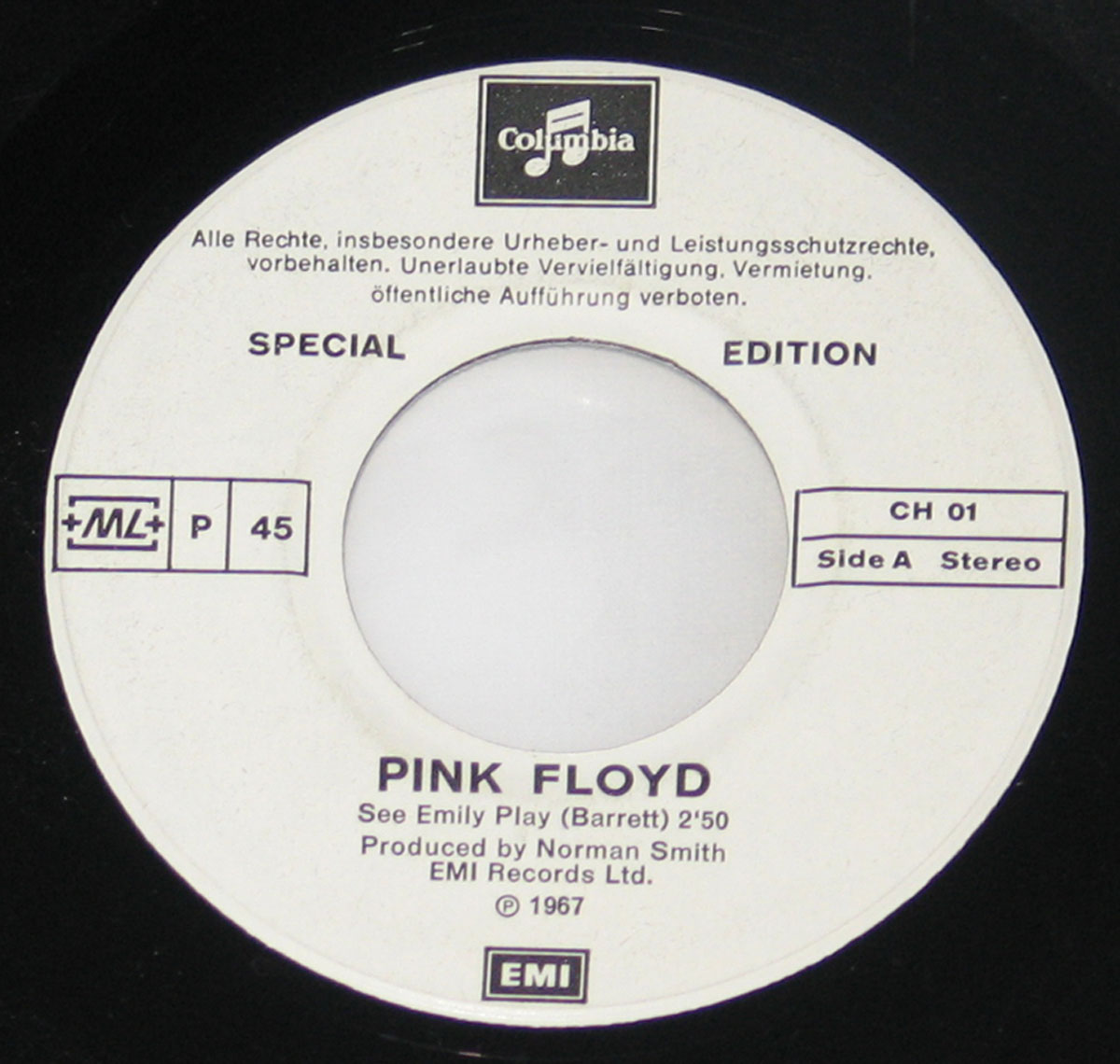 High Resolution Photo #2 PINK FLOYD See Emily Play 